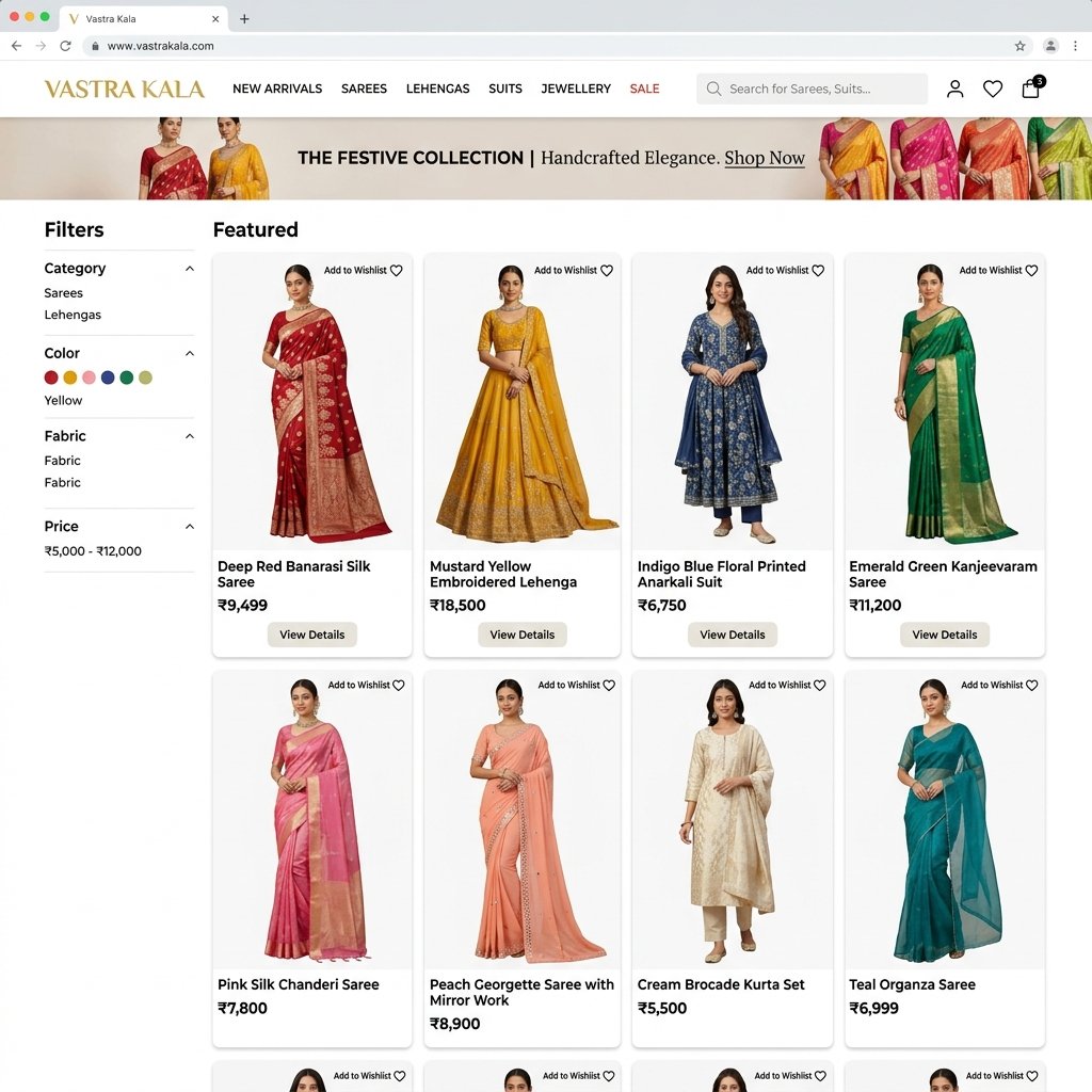 Aura Luxe Fashion India Website