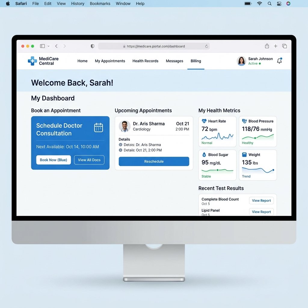 CarePulse Health Clinic Website